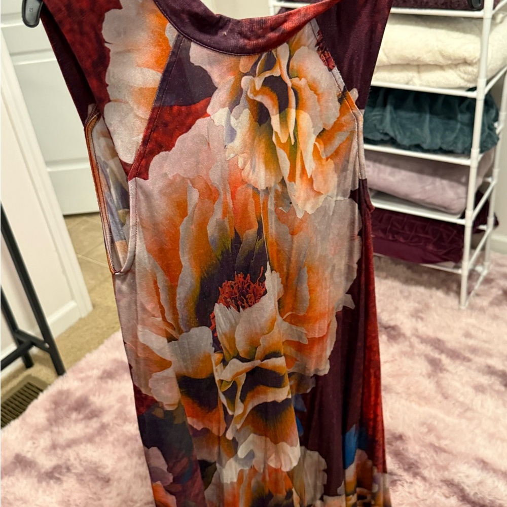 Free People Multicolor Floral Dress
